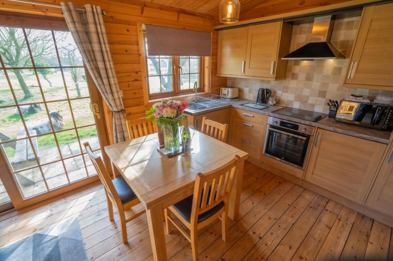 Wall Eden Farm - Luxury Log Cabins And Glamping Highbridge Exterior foto